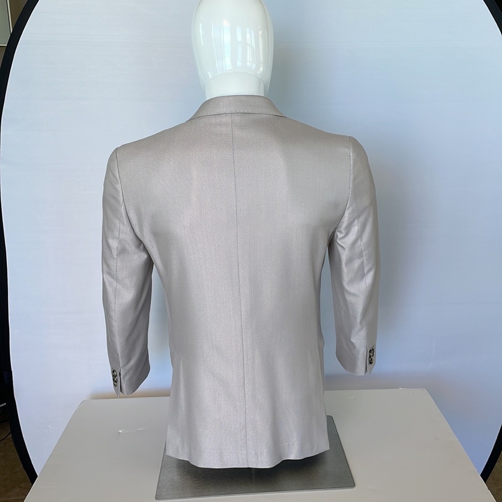 Valentino Sport Jacket Light Silvery Gray 46 Euro 36 US - Picture 9 of 11